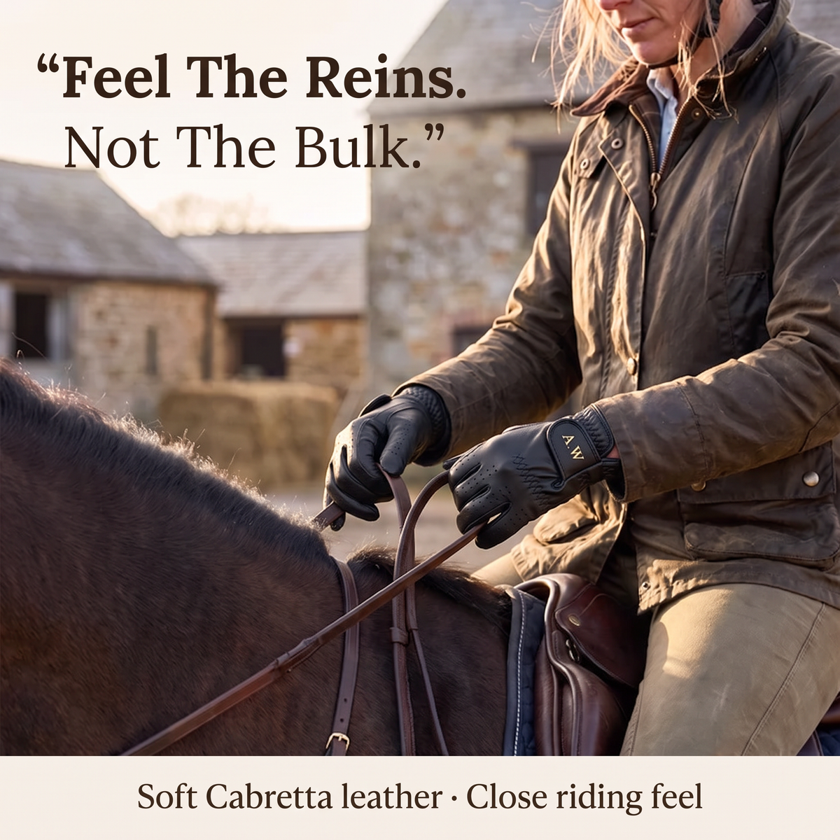 Horseford™ Personalized Riding Gloves